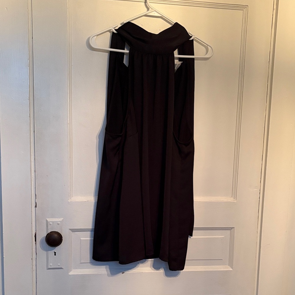 Elegant Black Sleeveless top